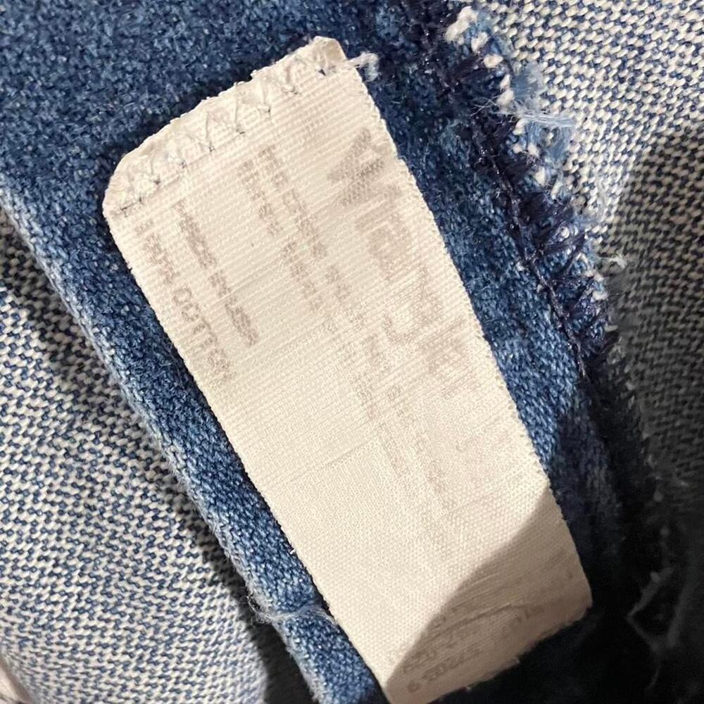Vintage 80s Wrangler Distressed Western Cowboy Denim‎ Jeans - Picture 5 of 7